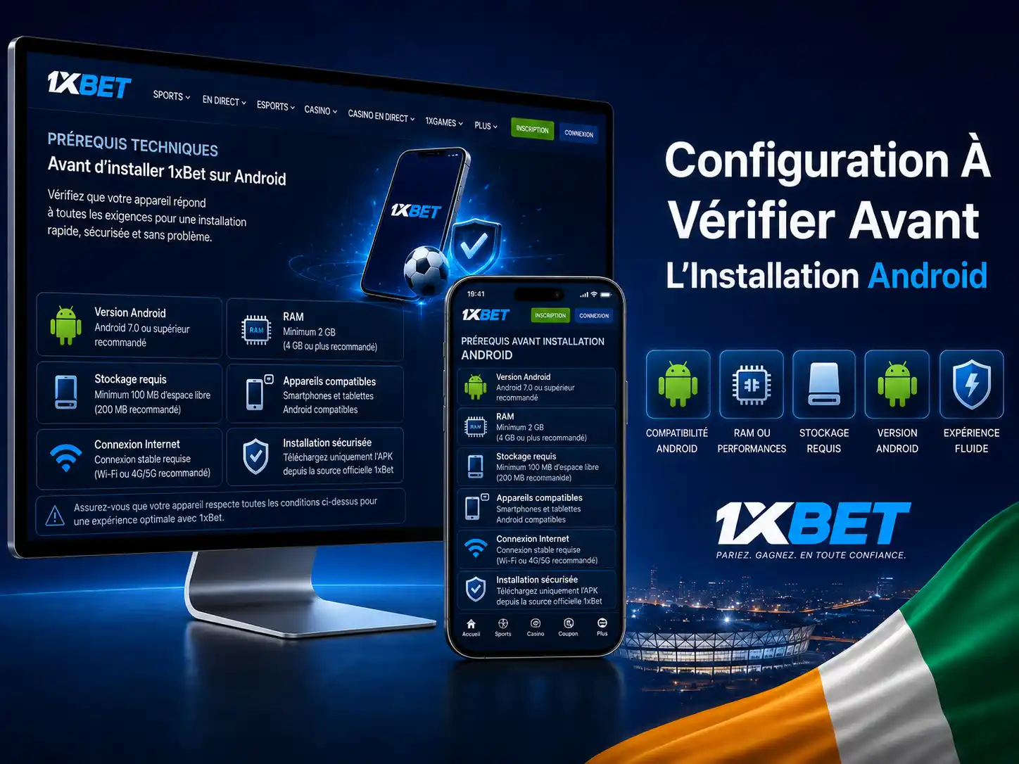 Configuration À Vérifier Avant L’Installation Android