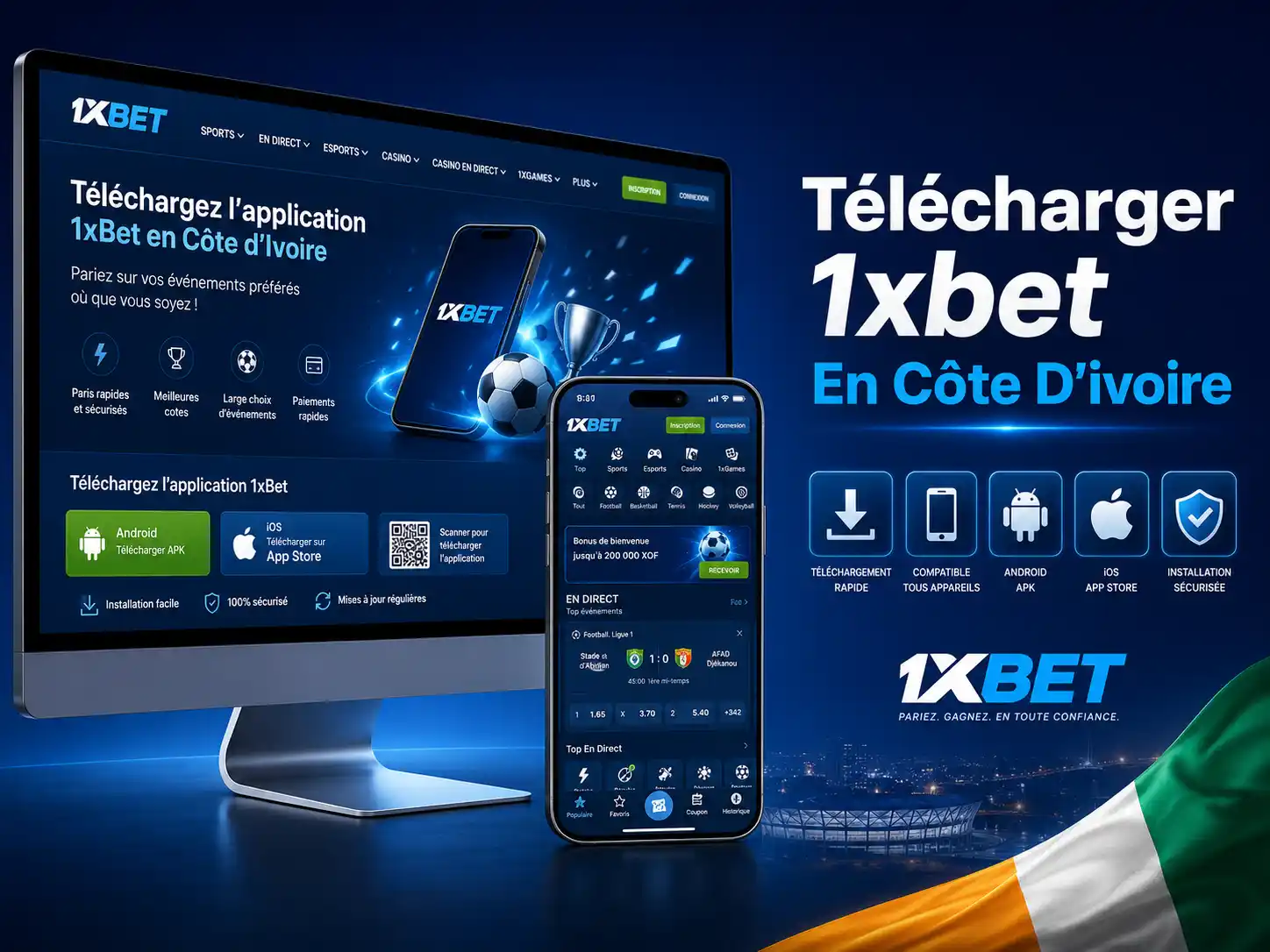 Télécharger 1xbet En Côte D’ivoire