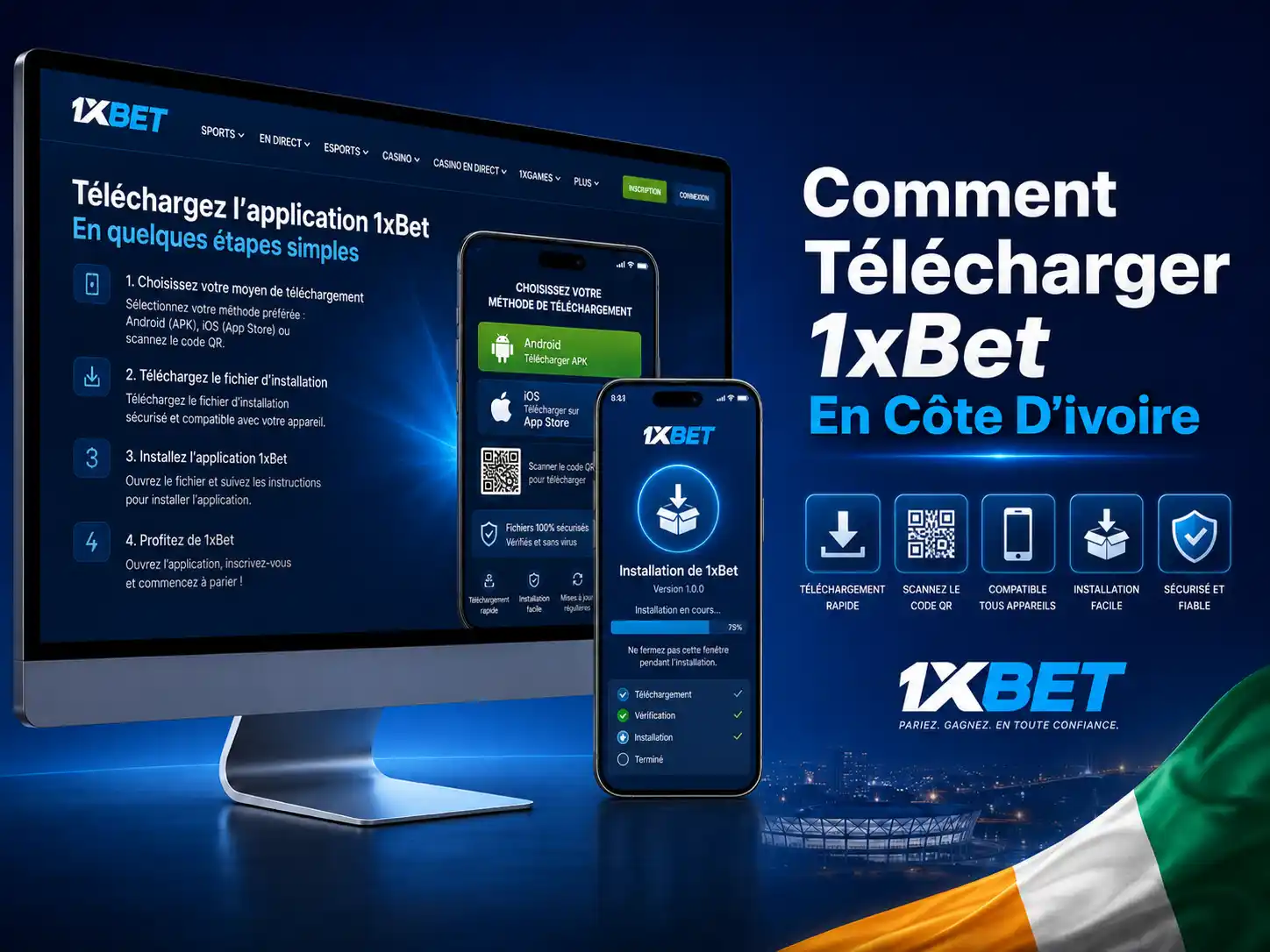 Comment Télécharger 1xBet