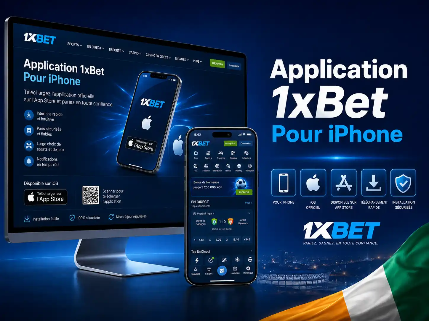 Application 1xBet Pour iPhone